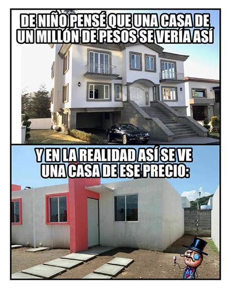 De niño pensé que una casa de un millón de pesos se vería así, y en la ...