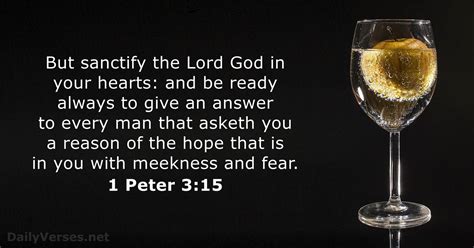 1 Peter 3:15 - Bible verse (KJV) - DailyVerses.net