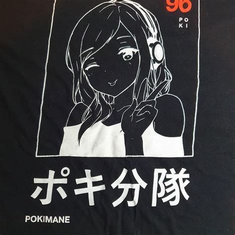 Pokimane merch bought a couple years ago too small... - Depop