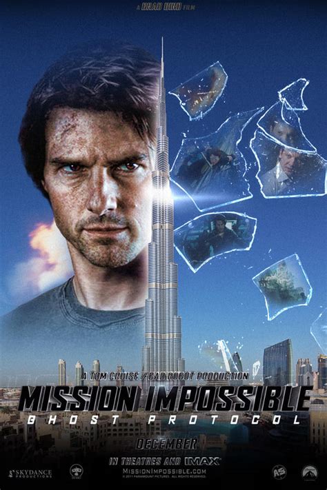 Mission Impossible 4 - poster by AndrewSS7 on DeviantArt