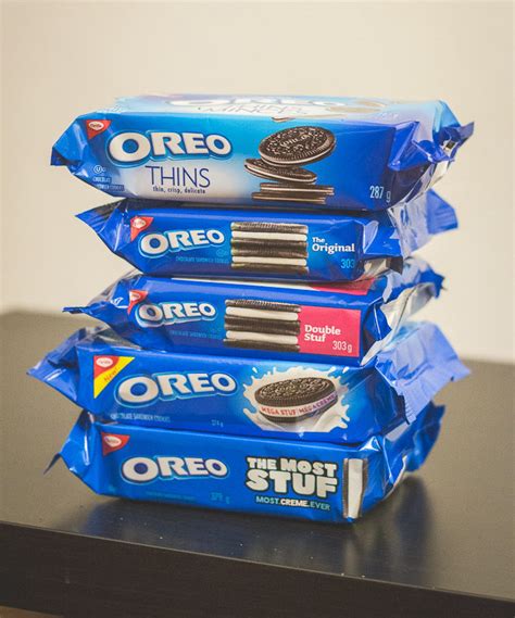 Oreo Package Size