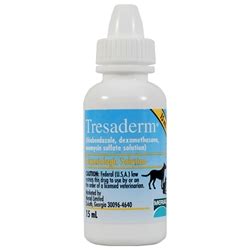 Tresaderm l Ear Infection Treatment For Dogs & Cats