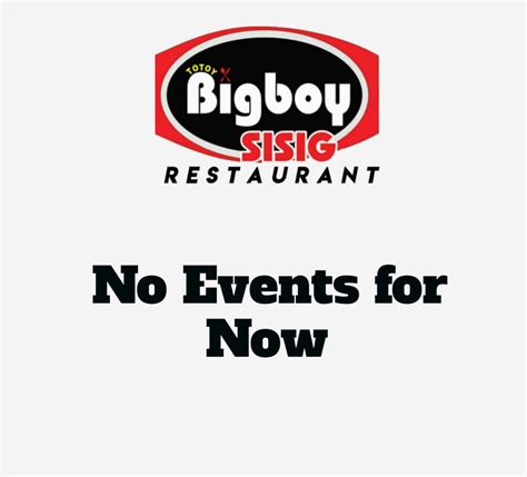 Events - Totoy Bigboy Sisig