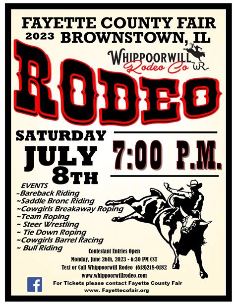 Rodeo – Fayette County Fair