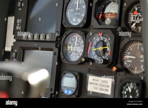 AgustaWestland AW139 (HH-139A), cockpit Instrument Panel Stock Photo ...