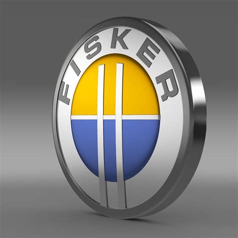 Fisker Logo 3D Model - FlatPyramid