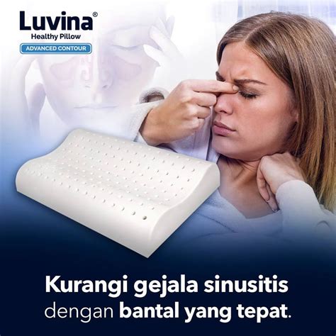 REDUCE SYMPTOMS OF SINUSITIS WITH LUVINA CONTOUR PILLOW – Luvina