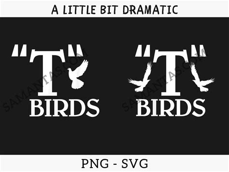 T-birds Svg T Birds Svg SVG Cut File - Etsy