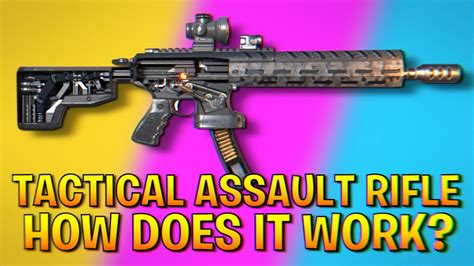 How does the FORTNITE TACTICAL ASSAULT RIFLE work? - YouTube