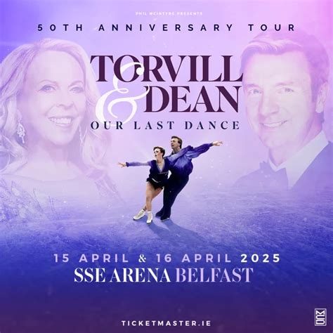 Torvill & Dean concert Belfast 2025 - Tickets, Prices and Bookings