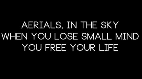 System Of A Down - Aerials lyrics [HQ] [HD] - YouTube