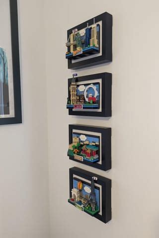 My display idea for the postcard sets : r/lego