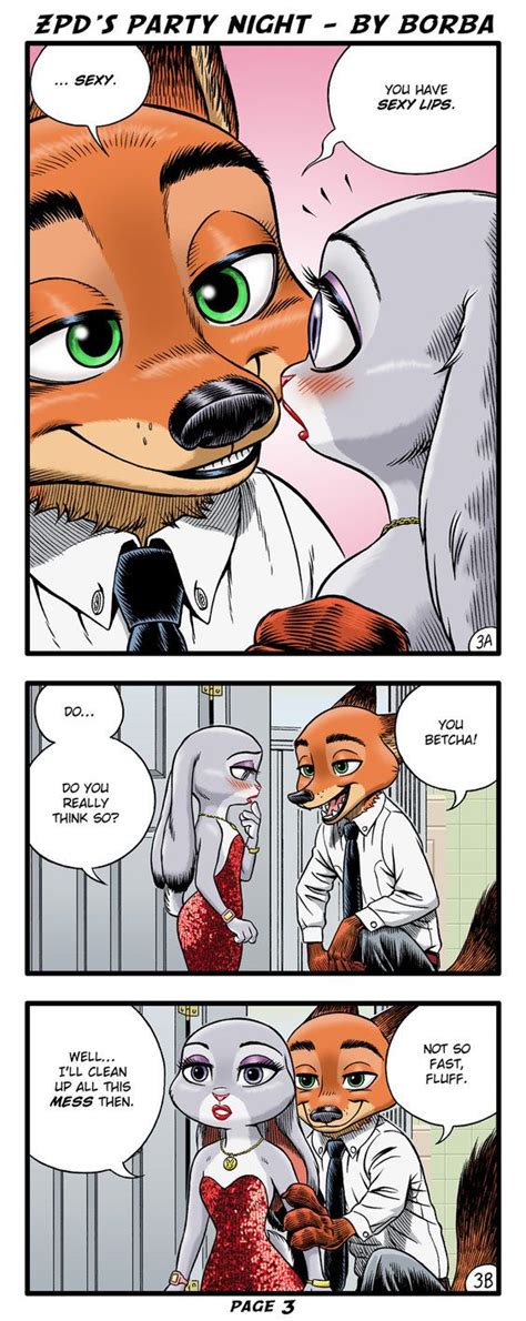 ZPD's Party Night - 03 by borba on DeviantArt | Zootopia comic ...