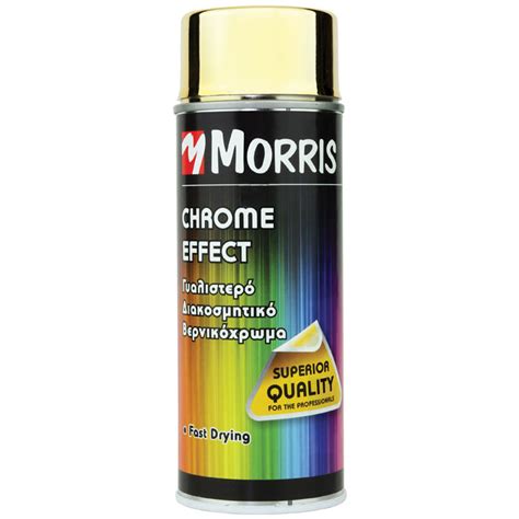 CHROME EFFECT COLOR SPRAY 400ml - Morris Deco