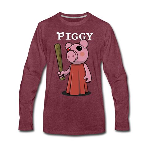 PIGGY Official Store - Piggy Logo Long Sleeve T-Shirt (Mens)