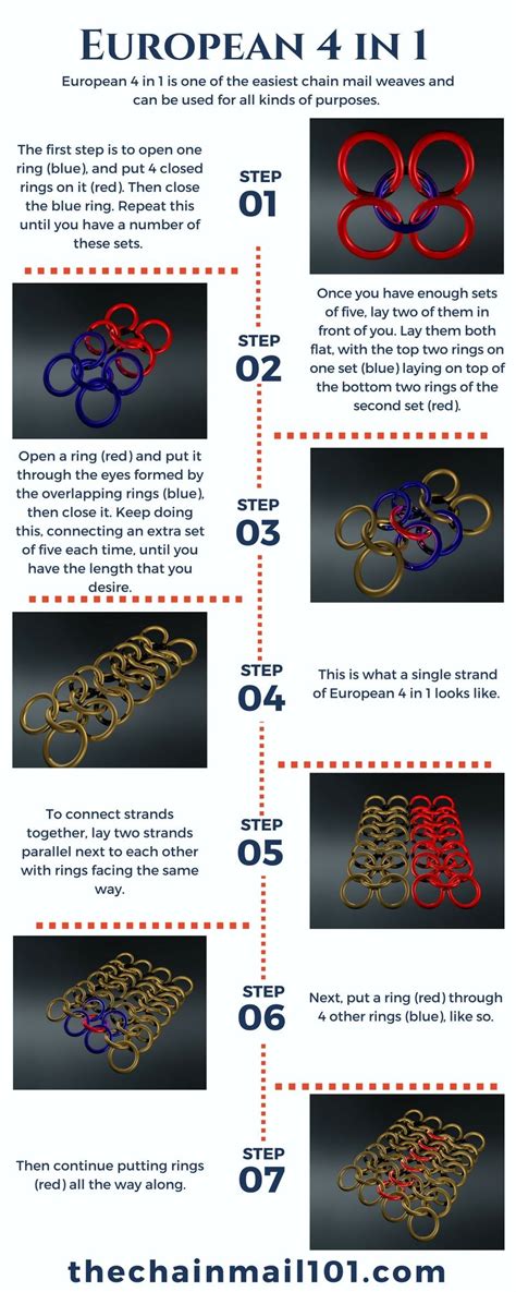 How to Make Chainmail | Chainmail jewelry, Chain mail, Chain maille ...