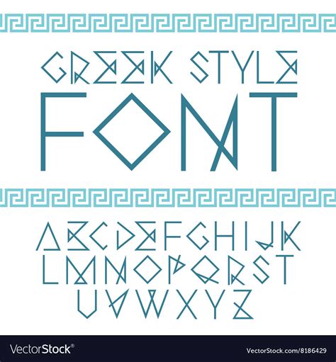 Greek Font TTF, SVG, Png, Alphabet, Letters Numbers Cricut Font ...