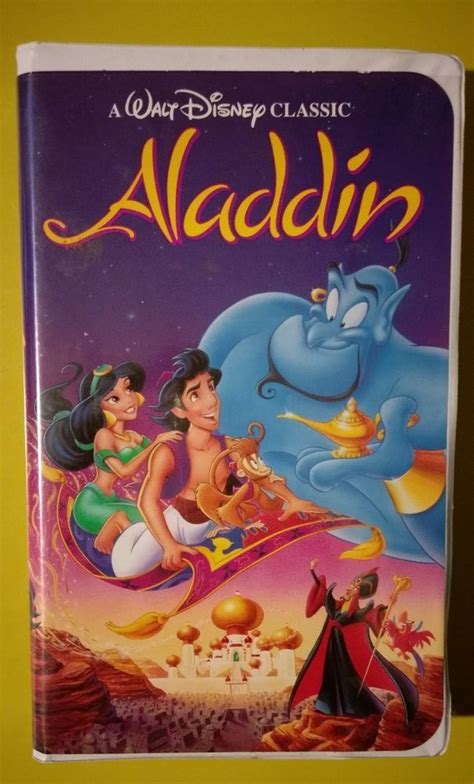 Rare Vhs Walt Disney S Aladdin Black Diamond Classic Collection | My ...