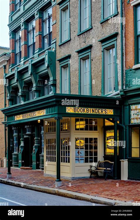 The Old Original Bookbinder's building, an historic seafood restaurant in Philadelphia ...