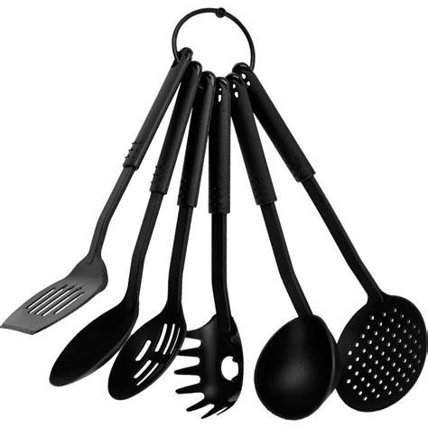 Chef Buddy 6-Piece Kitchen Utensil Set on Ring-82-Y3455 - The Home Depot