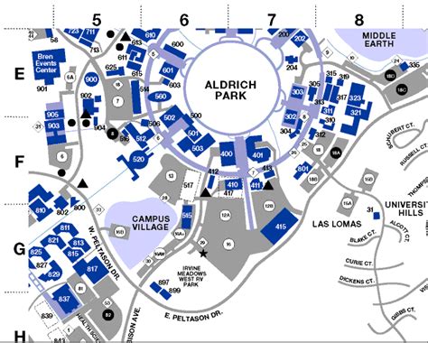 Uc Irvine Campus Map