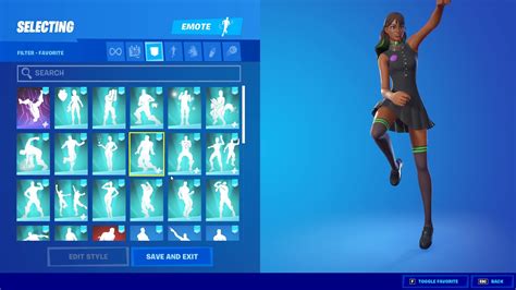 Fortnite Locker emotes - YouTube