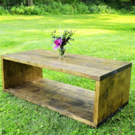 Rustic Coffee Table - Etsy