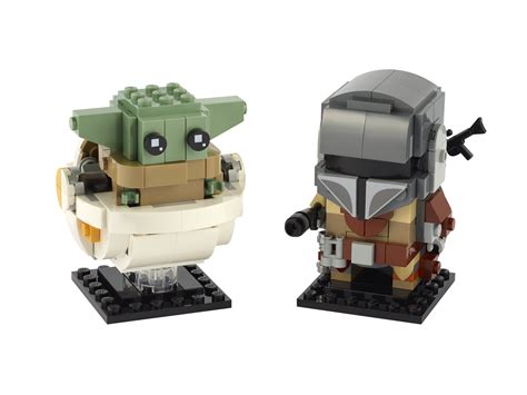 Flagship Stores LEGO BrickHeadz Star Wars The Mandalorian & Child 75317 ...