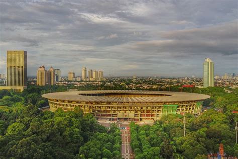 Senayan Stadium, Jakarta | Dronestagram