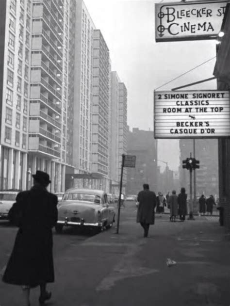 "Bleecker Street Cinema" photo: Robert Otter,1965 | Bleecker street ...