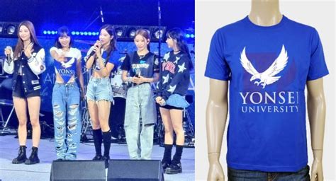 K-netizens react to LE SSERAFIM stylists' creative incorporation of Yonsei University merch for ...