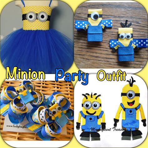 Outfit for a Minion themed birthday party | Minion birthday party, Minion party, Minion birthday