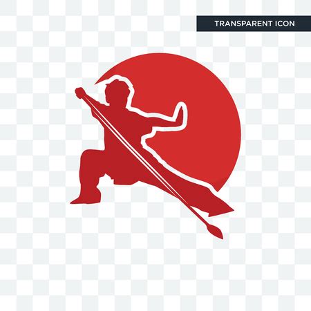 Photo of wushu vector icon isolated on - ID:108197217 - Royalty Free ...