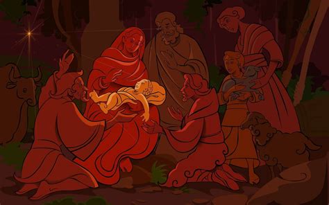 [100+] Nativity Scene Wallpapers | Wallpapers.com
