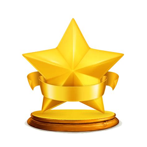 Achievement Trophy Yellow Award Gold Free Clipart HQ Transparent HQ PNG Download | FreePNGImg