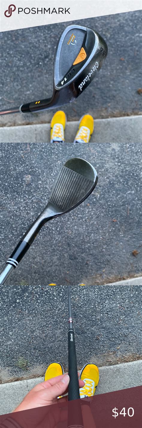 [Cleveland] 56 Degree Golf Wedge Cleveland 56 Degree wedge Great condition Cleveland grip hardly ...