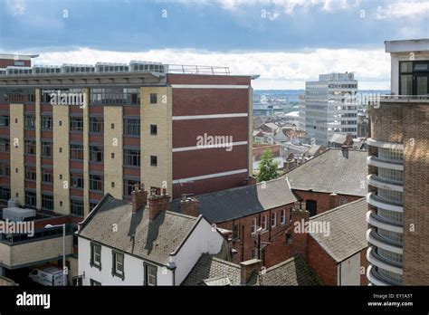 Nottingham City Skyline Stock Photo - Alamy