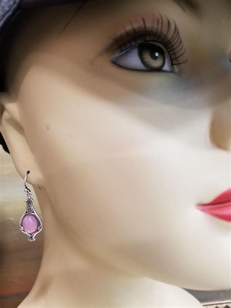 Pink Opal Dangle Earrings ⋆ Behold Jewelry & Designs - West Hartford, CT