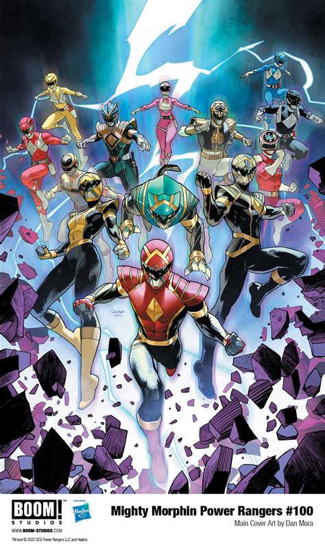 Fan-Favorite Artists Return for Mighty Morphin Power Rangers #100