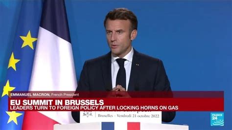 REPLAY: France's Macron delivers speech after EU summit in Brussels ...