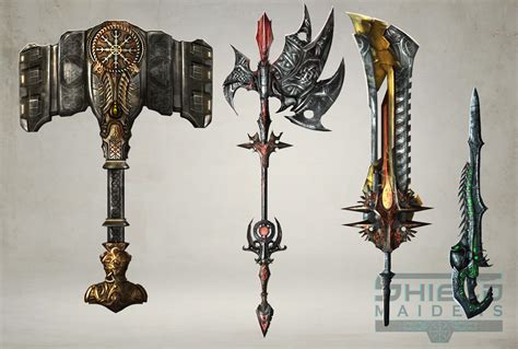 god weapons! by G-hamm on DeviantArt