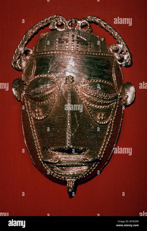 Ashanti gold mask Artist: Unknown Stock Photo - Alamy