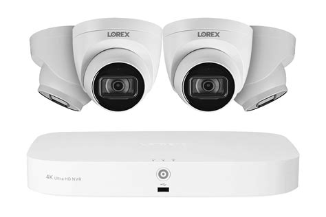 Lorex 8-Channel Fusion NVR System with 4K IP Dome Cameras with Listen-In Audio | LOREX Support