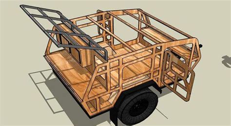 DIY Off Road Teardrop Camper Made For Rough Terrain | Teardrop camper, Diy camper trailer ...