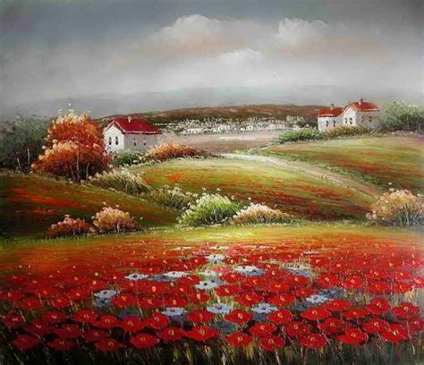 Beautiful Red Field I