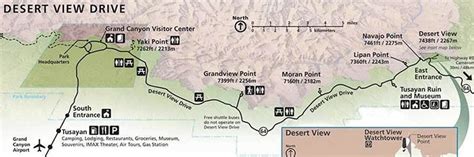 Desert View Drive & Watchtower - Grand Canyon National Park