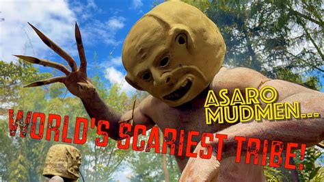 Worlds Scariest Tribe - Asaro Mudmen Papua New Guinea 2021 [4K] - YouTube