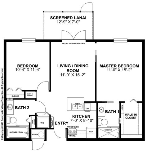 Floor Plans - Sunnyside Village