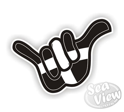 Cornish Hang Loose Sticker