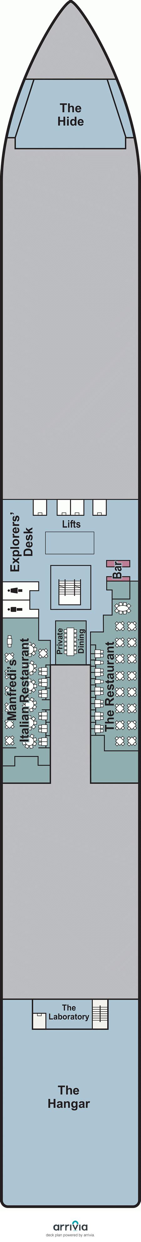 Deck 1 on Viking Octantis | Viking Octantis Deck 1 on iCruise.com